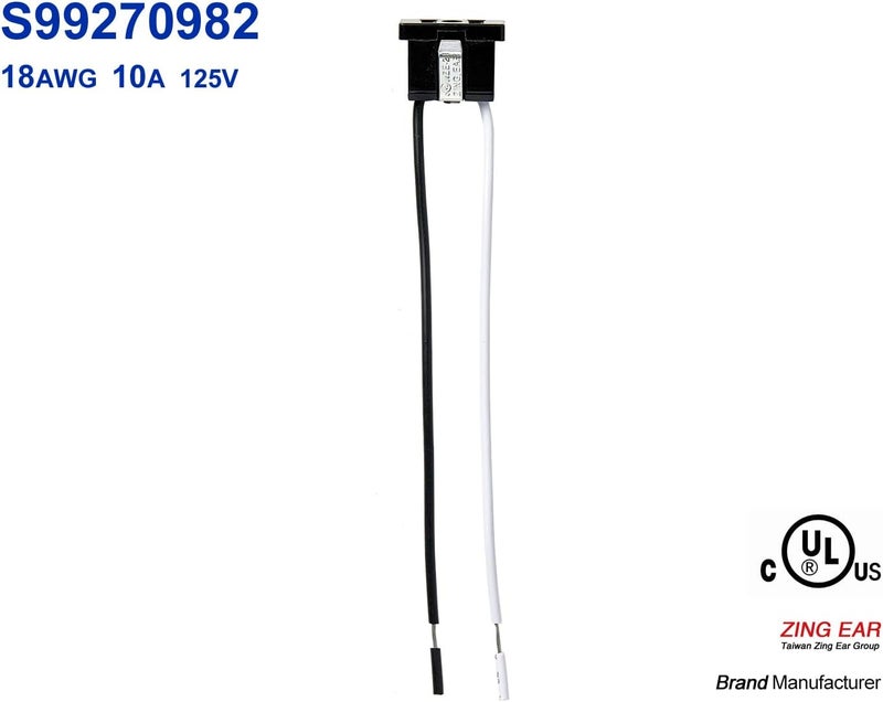 XCZZ S99270982 مخرج لمروحة العادم من بروان، 10A، 125V، 18AWG - Image 2